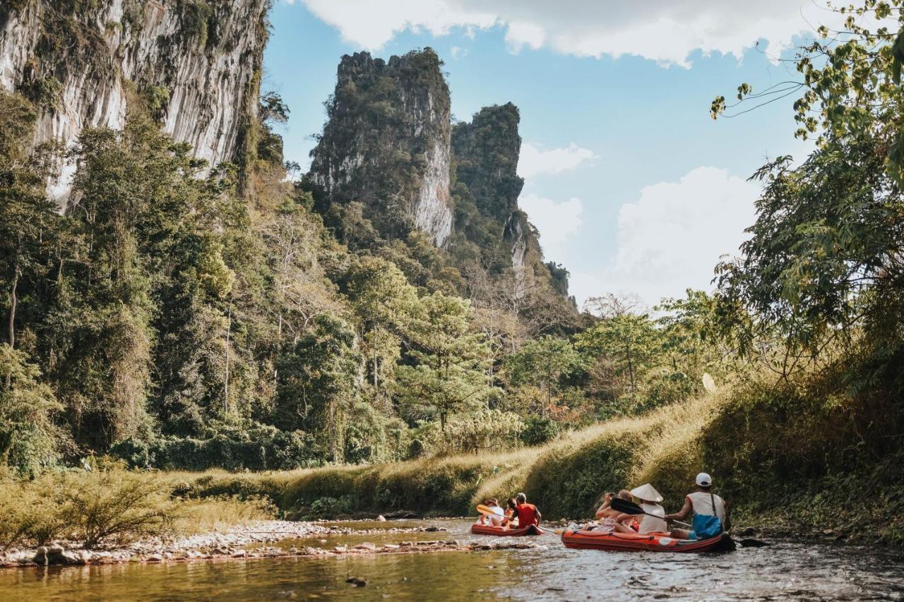 Khao Sok Riverside Cottages Khao Sok National Park Екстер'єр фото